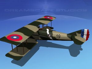 3d spad xiii xii fighters
