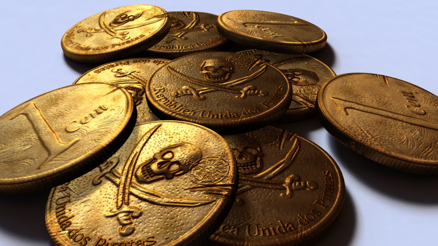 free-gold-pirate-coin-3d-model