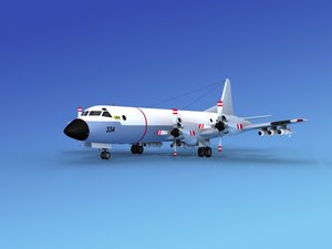 orion lockheed p-3 3d dxf