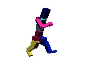 Run animation cat
