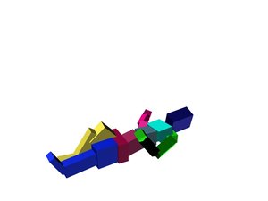 sleep side animation cat