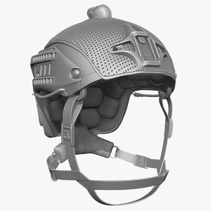 3d ballistic helmet model