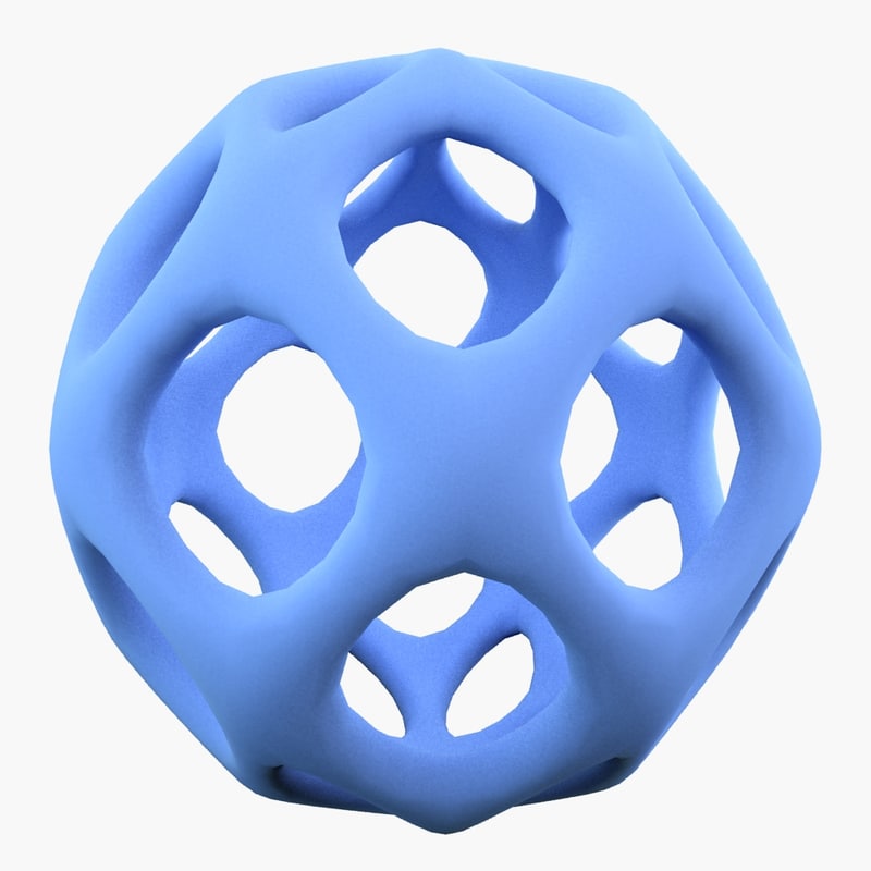 complex shape 3d model