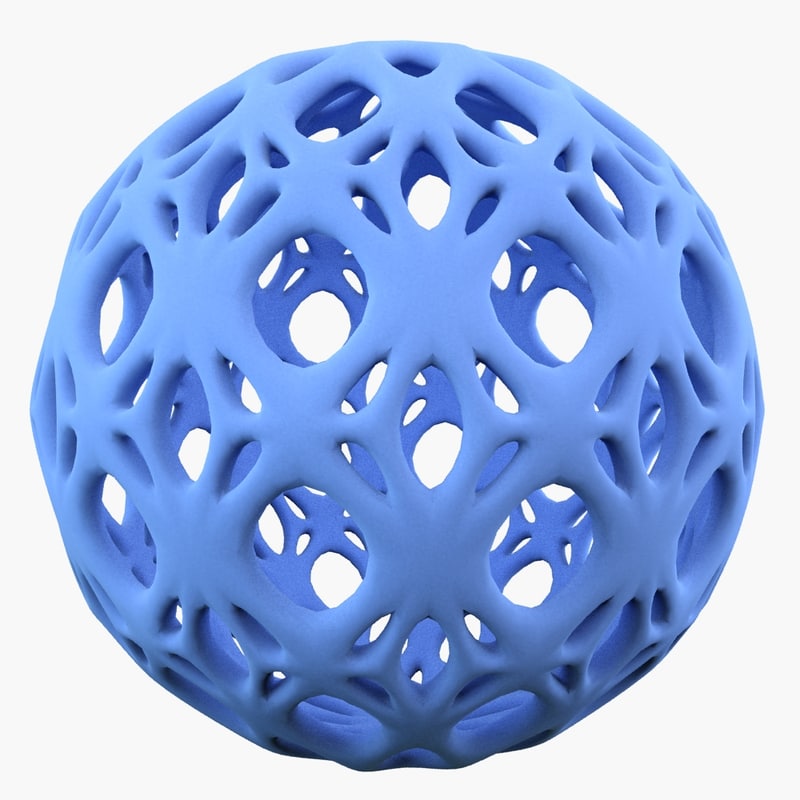 complex shape 3d model