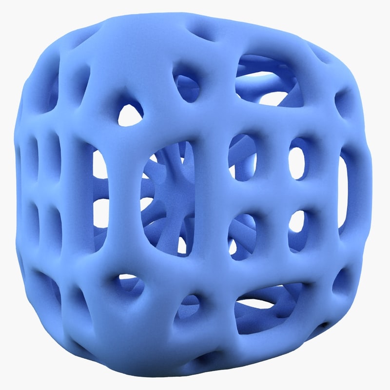 complex shape 3d model