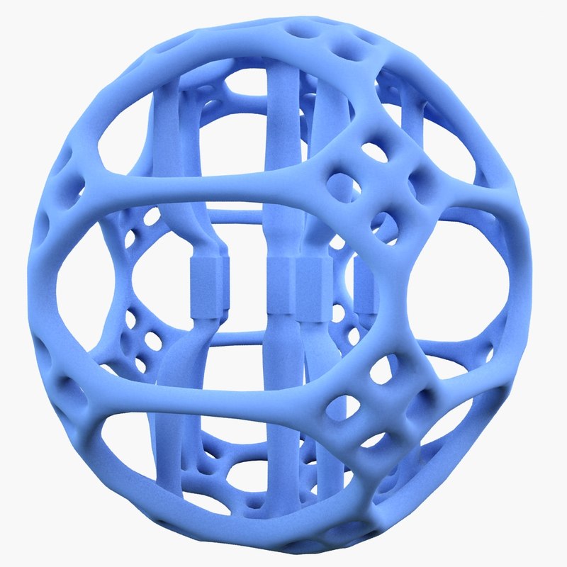 complex shape 3d model