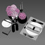 3ds max set table dinner