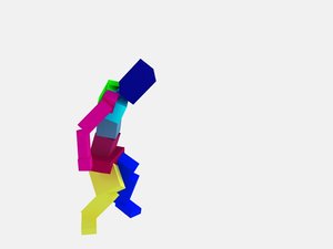 Looking and searching animation cat