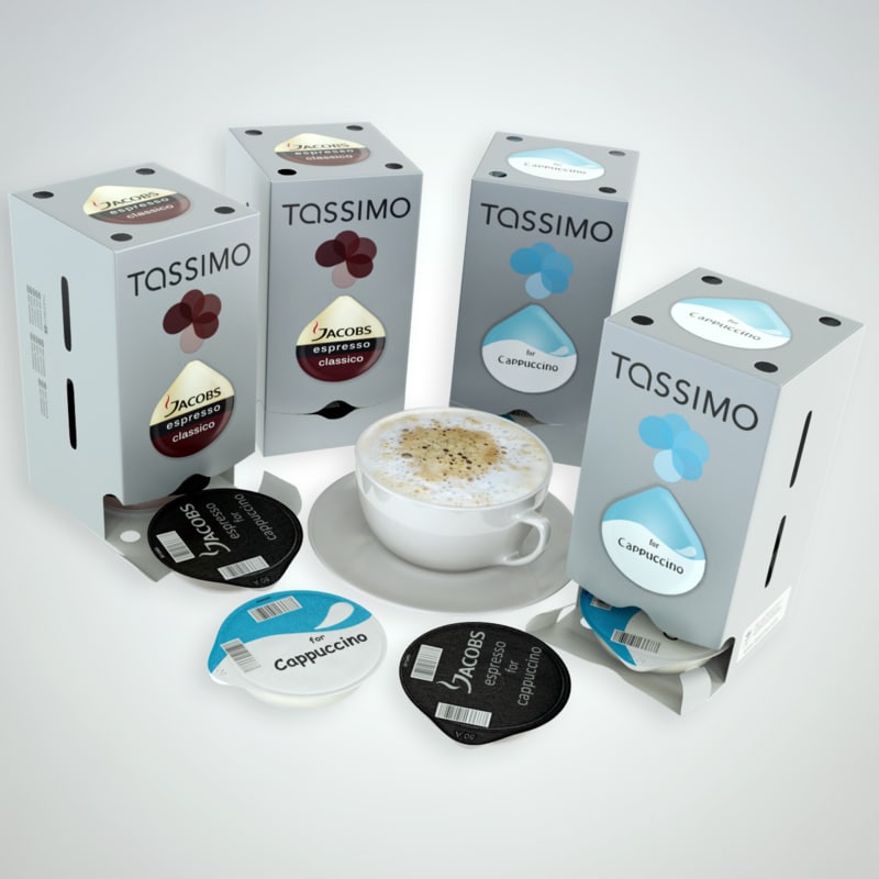 packaging boxes tassimo lw