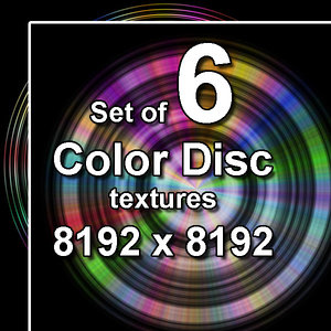 Color Disc 6x Textures