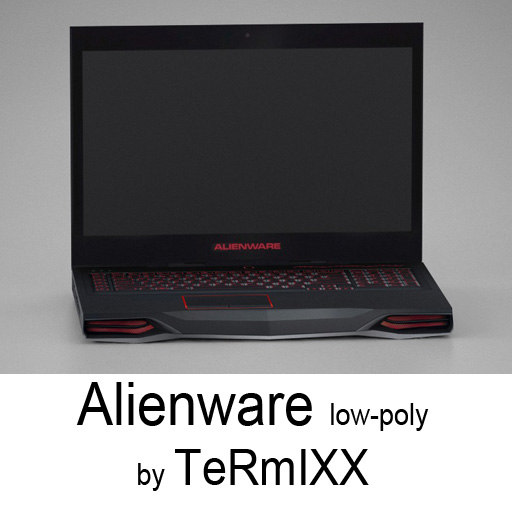 Alienware M18x 3d Model