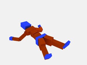 sleep in his back animation cat