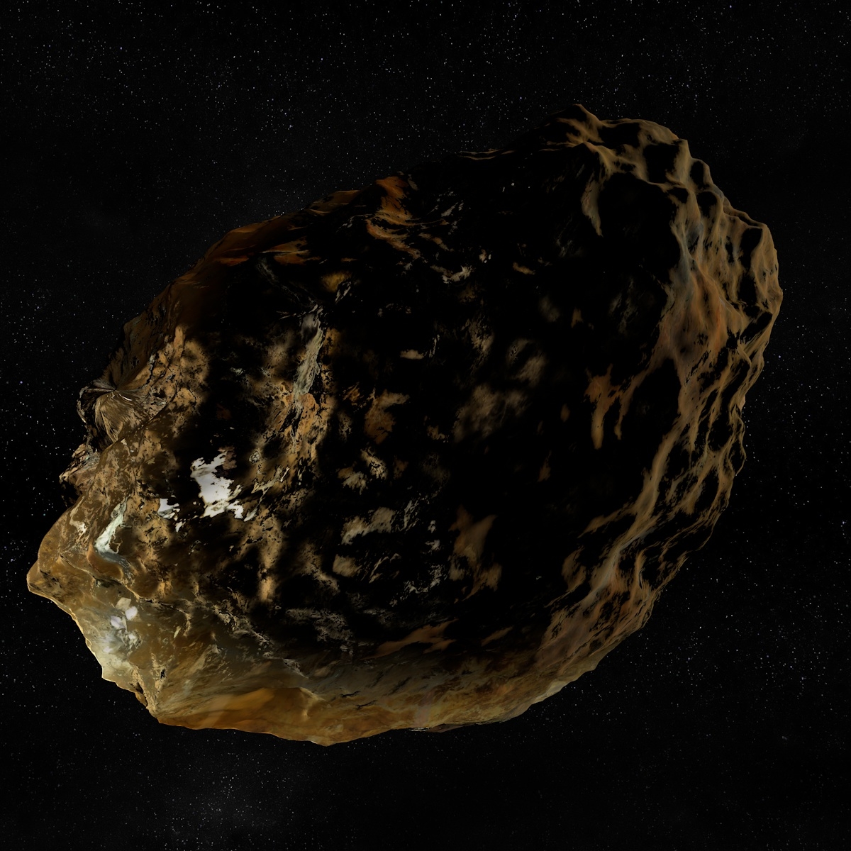 小行星岩石3d模型