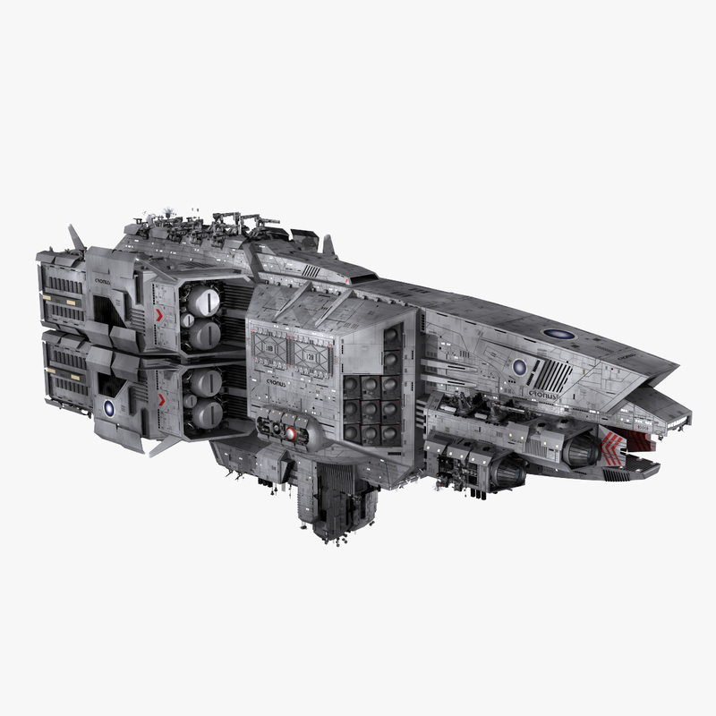 titan destroyer turrets 3d model