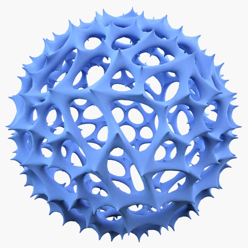 complex shape 3d model