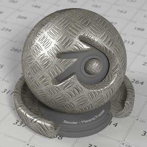 Cycles Material Worn Metal Plate