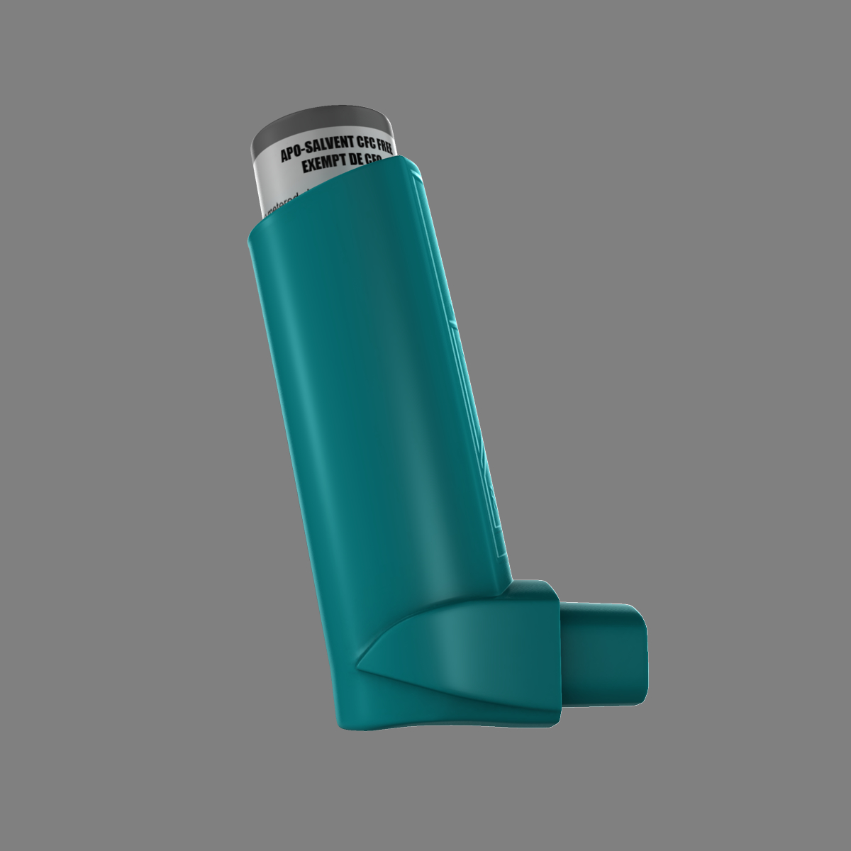 asthma inhaler spacer 3d model