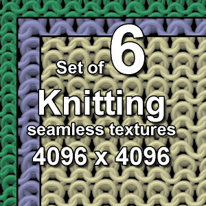Knitwear 6x Seamless Textures