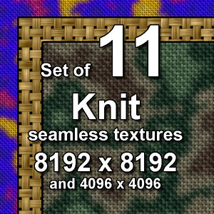 Knit 11x Seamless Textures