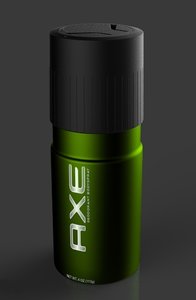 3d model axe bottle