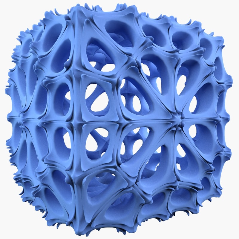 Complex Shape 3d Model