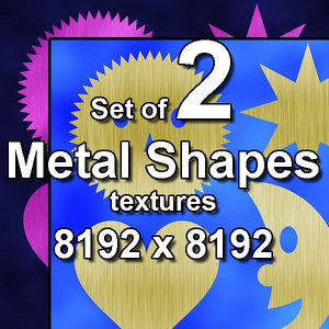 Metal Shapes 2x Textures