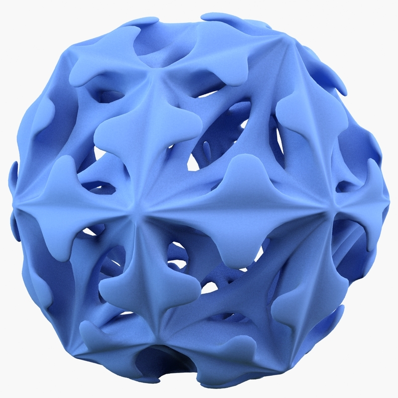 Complex Shape 3d Model