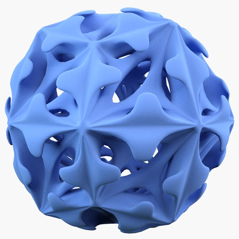 complex shape 3d model