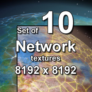 Network on Planet 10x Textures
