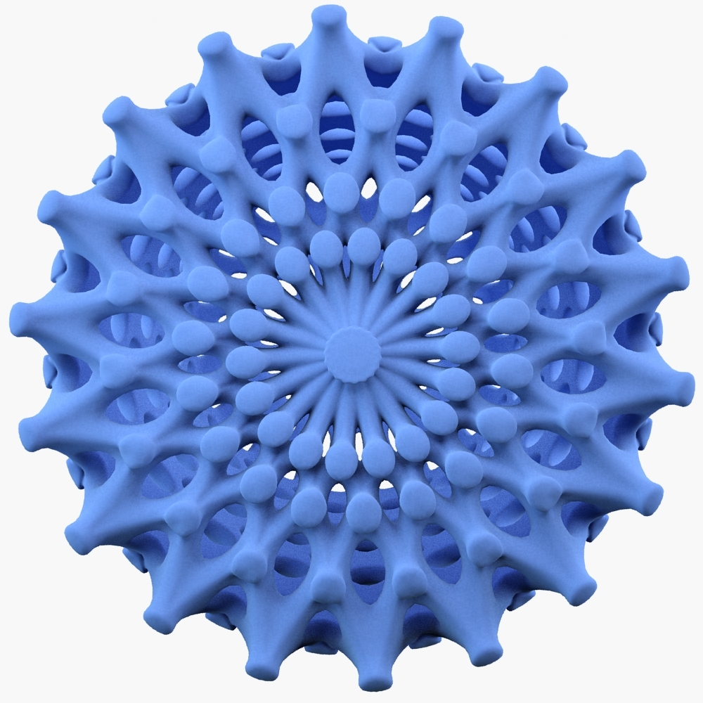 complex shape 3d model