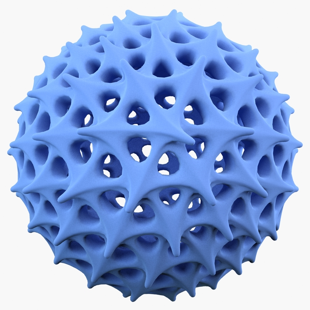 complex shape 3d model