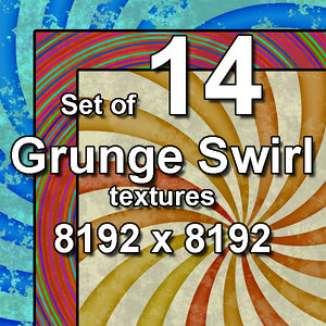 Grunge Swirl 14x Textures