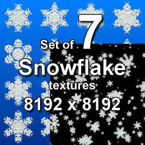 Snowflake 7x Textures