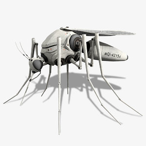 3d robotic mosquito model