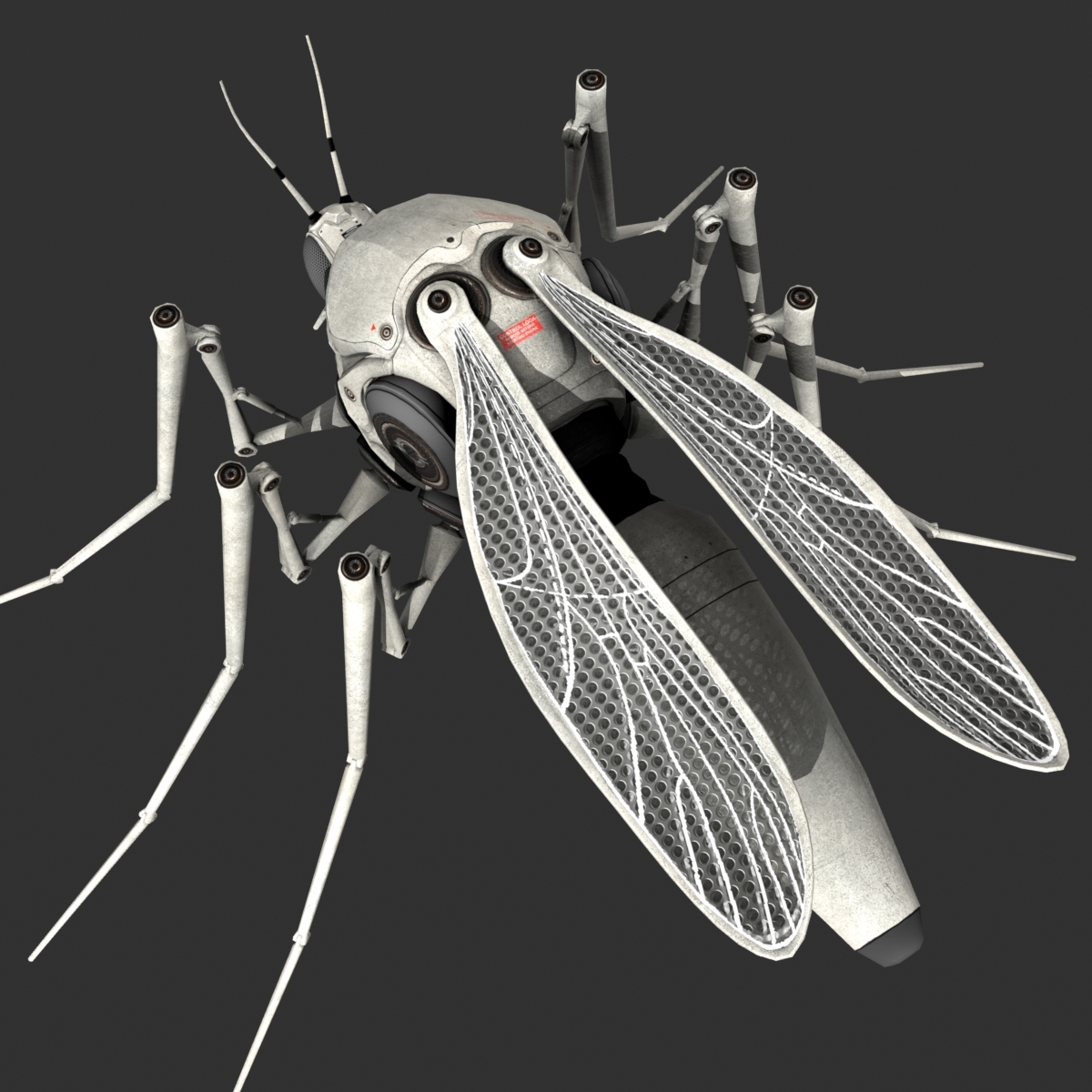 3d robotic mosquito model