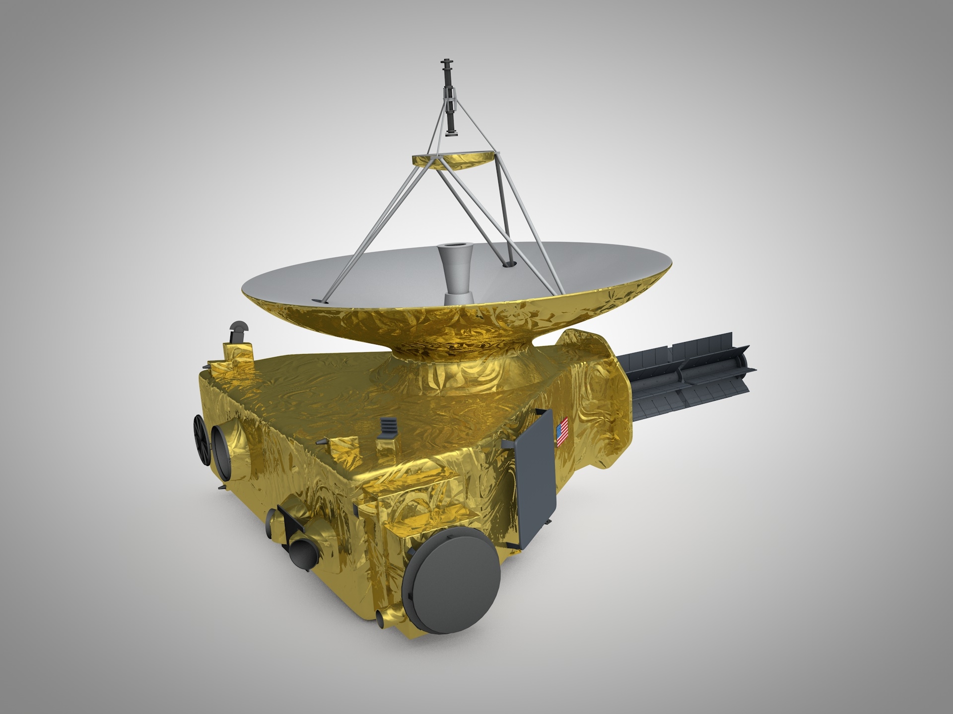 new horizons space probe c4d