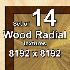 Wood Radial 14x Textures