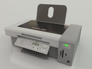 3d model lexmark all-in-one printer