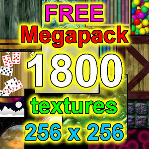 Low-Resolution 1800x Texture Megapack