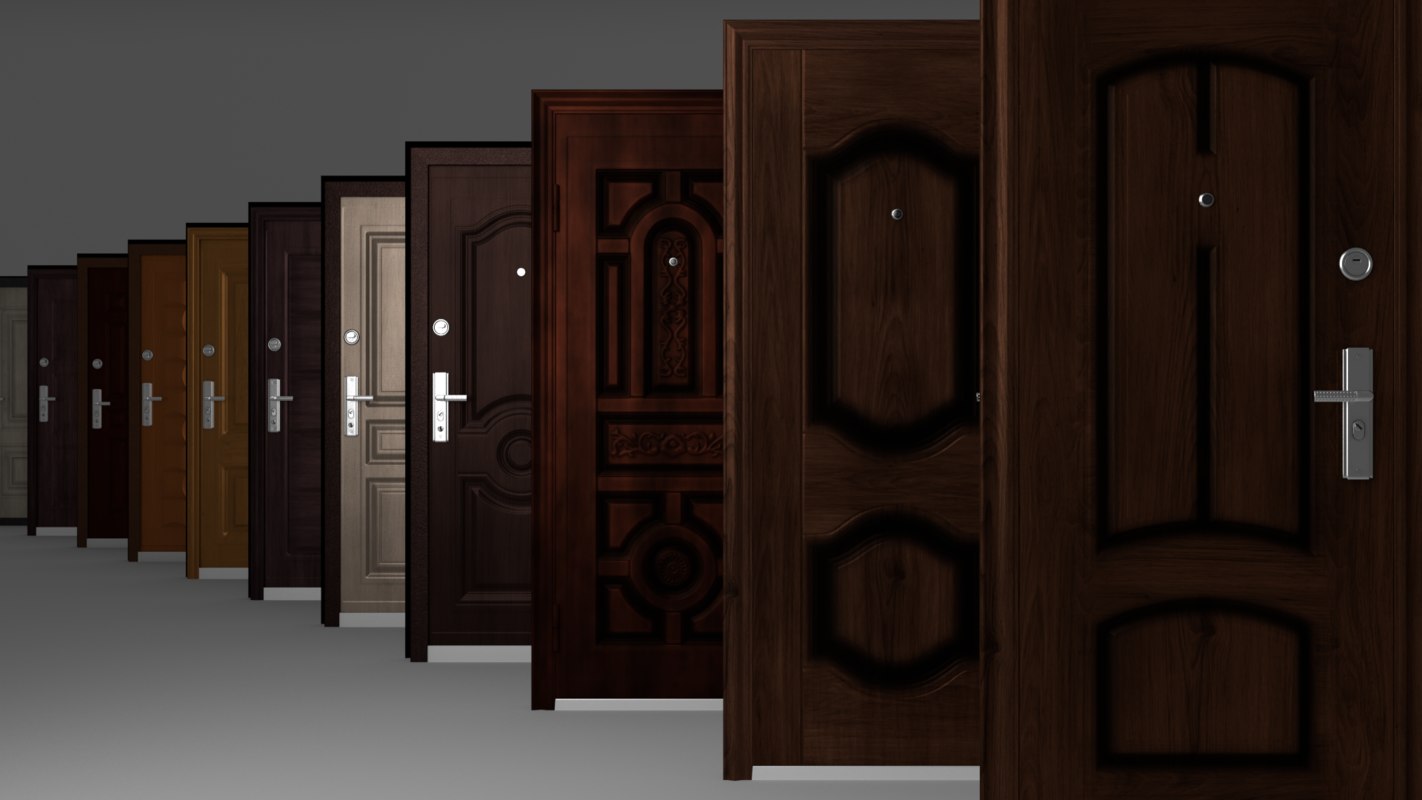 3ds Max Doors Pack 13