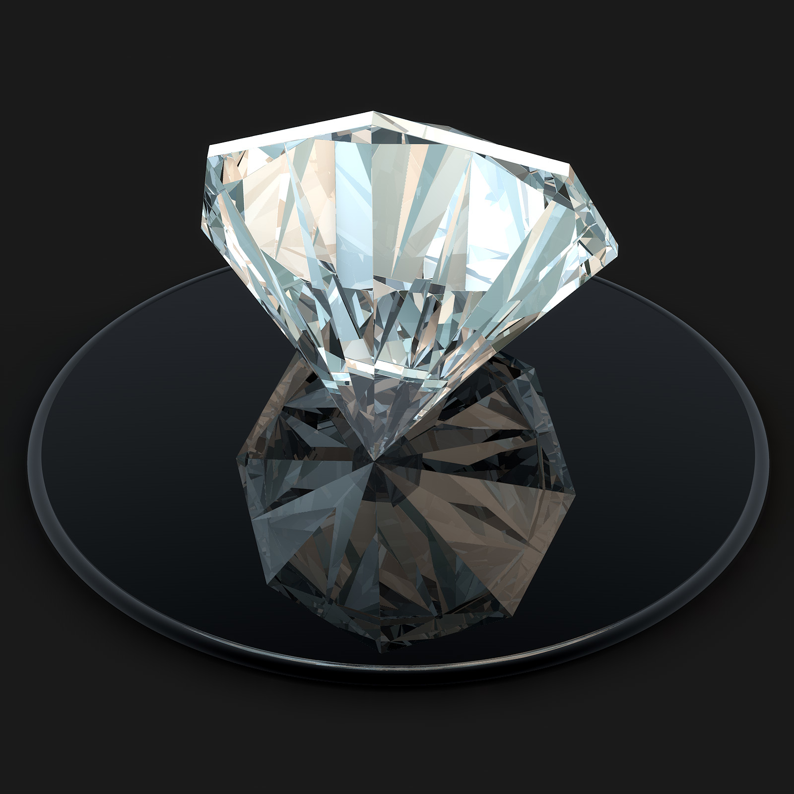 钻石3d模型