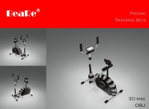 3d gym bicycle training