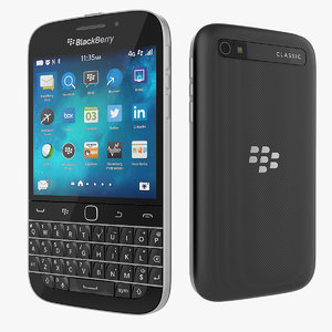 3ds max blackberry classic smartphone black