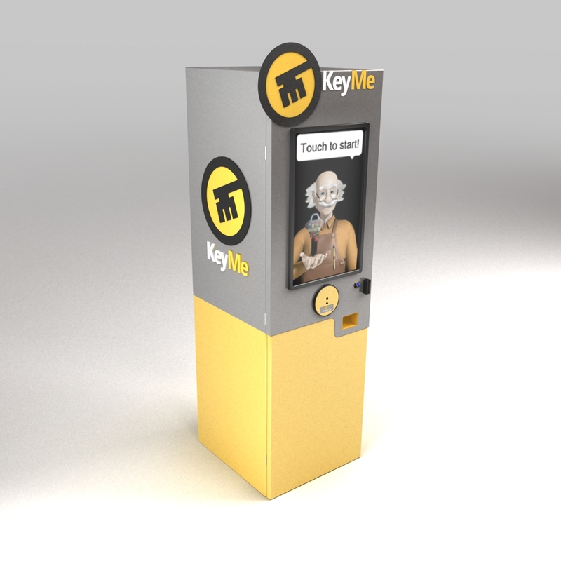 3d keyme kiosk