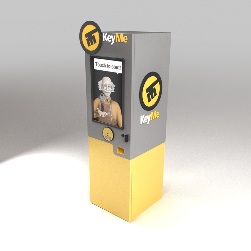 3d keyme kiosk