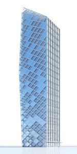 contemporary skyscraper 3d max