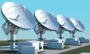 3d model radiotelescope array