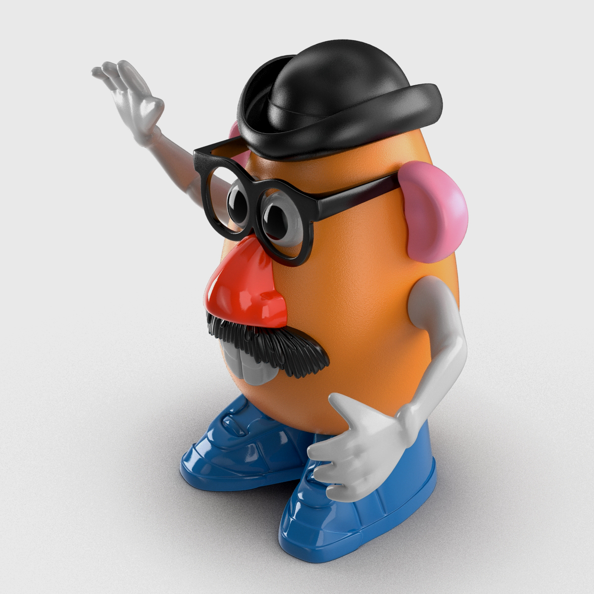 3d mr potato head model