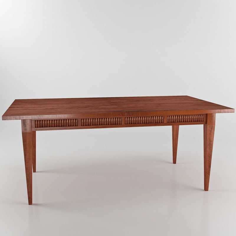 annibale colombo c1221 dining table obj