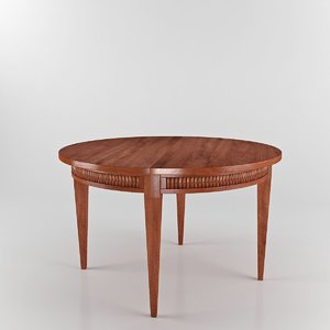 3dsmax annibale colombo c1243 table